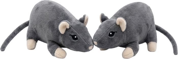 Plush Rat Companions